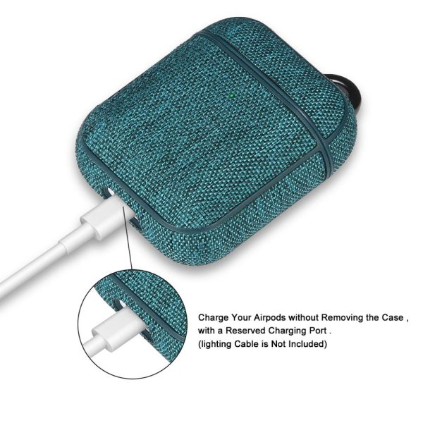 Fabric Canvas Cloth Case For Airpods Ultra Thin 360 Full Protection Bluetooth Earphone Case For Airpods 2 Accessories Cover Capa - Image 3