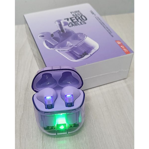 YX06 Transparent Bluetooth Headset Low Delay Wireless TWS Game Video Games Sports Headset - Image 8