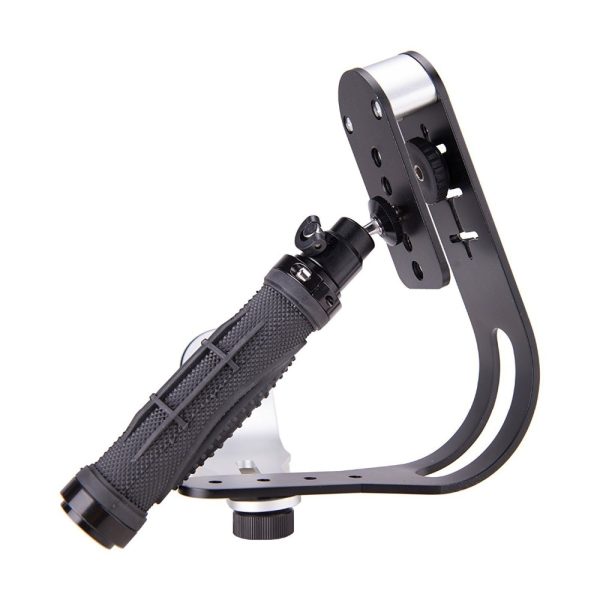 Mini handheld stabilizer Video Steadicam for Digital Camera HDSLR DSLR Camcorder DV Mobile Phone + Gloves free shipping - Image 4