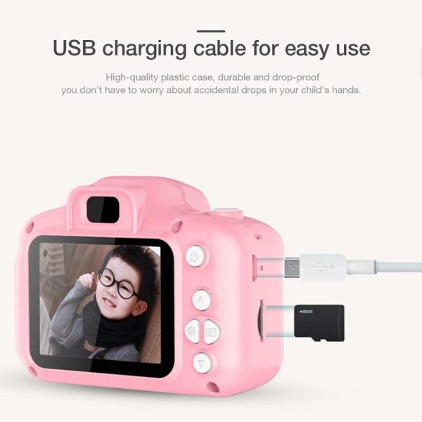 Children Mini Camera Kids Educational Toys for Children Baby Gifts Birthday Gift Digital Camera 1080P Projection Video Camera - Image 3