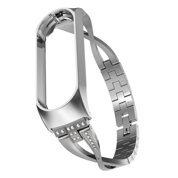 Diamond Wristband For Xiaomi Band 5 and 4 or 3 Replaceable Wrist Strap For Xiomi Xaiomi Xiami Xaomi Mi Xaiomy Bracelet Women - Image 2