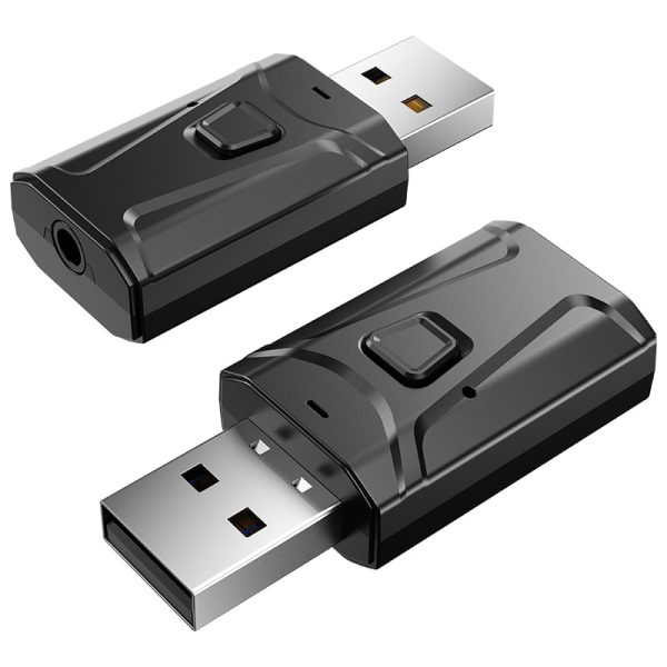 3 In 1 Bluetooth 5.0 Receiver wireless USB Adapter 3.5mm Audio Receiver/transmitter For TV PC Car AUX Speaker Plug And Play - Image 7