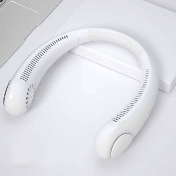New Xiaomi Mini Neck Fan Portable Wireless Bladeless Fan USB Rechargeable Leafless Fans Air Cooler Cooling Wearable Neckband Fan - Image 5