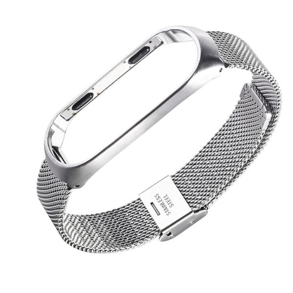 Applicable For Millet Bracelet 4 Ultra-Thin Metal Stainless Steel Strap Three Beads Replacement Wristband Steel Ball Belt - Image 6