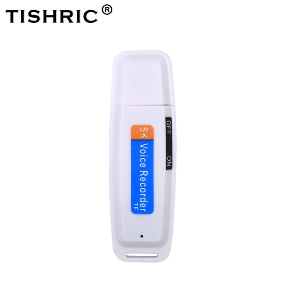 TISHRIC Mini Dictaphone USB Voice Recorder Pen U-Disk Professional Flash Drive Digital Audio Recorder Micro SD TF Card Up to 32G - Image 6