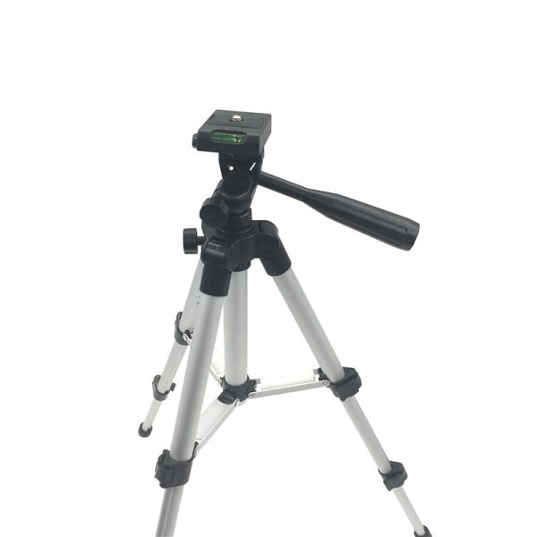 Professional Foldable Camera Tripod Holder Stand Screw 360 Degree Fluid Head Tripod Stabilizer Aluminum with Phone Holder - Image 4