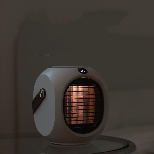 New Water-Cooled Mini Air-Conditioning Fan Portable Portable Refrigeration Shaking Head Fan Desktop Spray Small Air Cooler - Image 4