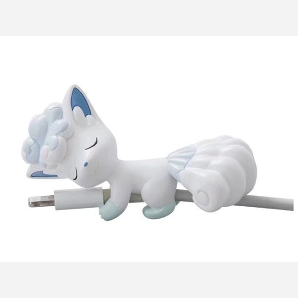 Cute Bite Cartoon Cable Protector for iPhone X earphone data cable Universal Cord Protection Protective Cover USB Cable Winder - Image 7