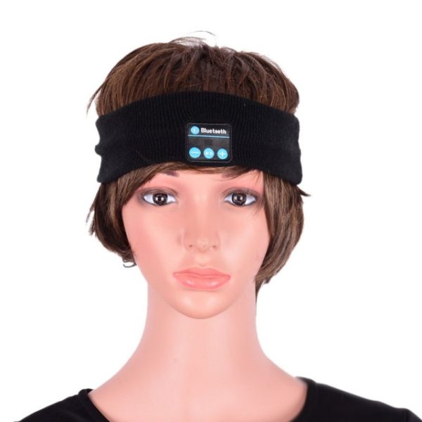 Bluetooth Music Headband Knits Sleeping Headwear Headphone Speaker Headset - Image 6