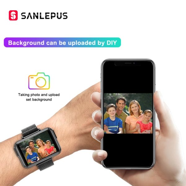 NEW SANLEPUS Smart Watch Men Women Smartwatch With Wireless Headphones Bluetooth Headphones Earbuds Sport Fitness Bracelet - Image 6
