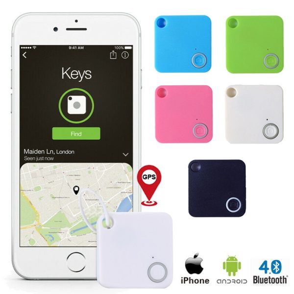 Smart Key Finder Mini Bluetooth GPS Tracker Device Car Motor Alarm Tile Wallet Keys Alarm Locator Realtime Kids Pets Anti-Lost - Image 3