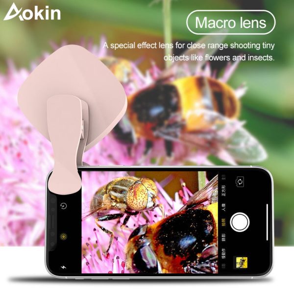 Selfie Ring Light with HD 3 in 1 Fisheye Wide Angle Macro Lens Flash Led Camera Phone Photography for iPhone Samsung Lens - Image 6