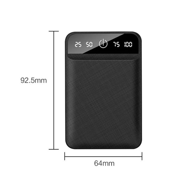 20000mAh Mini Charger Portable Two-way Fast Charging Power Bank Digital Display External Battery for iPhone Xiaomi Samsung - Image 5