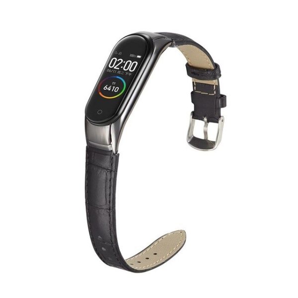 Yiwa For Millet Mi-band 3/4 PU Wrist Band Bracelet Strap+Metal Case Millet 3 Wrist Strap Protection - Image 9