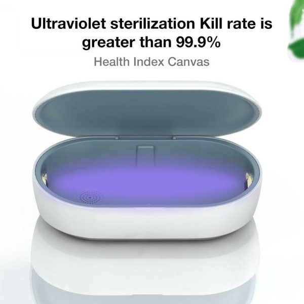 UV Light Phone Sterilizer Box 15W Mobile Phone Wireless Charging Cleaner Sterilizer Multi-function Ultraviolet Disinfection Box - Image 2
