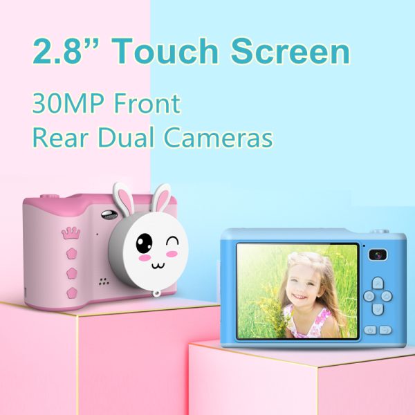 2.8 Inch HD Dual-Camera Children's Digital Camera Mini Small SLR Can Take Pictures Interest Toy Gift - Image 2