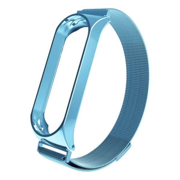 For Xiaomi Band 3 4 Lannis Strap With Millet Metal Frame Magnetic Adsorption Loop Stainless Steel Wristband Bracelet - Image 9