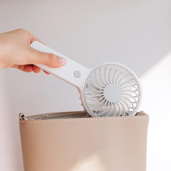 Shaking Head Fan USB Mini Desktop Small Fan Convenient Hand-Held Outdoor Student Fan - Image 4