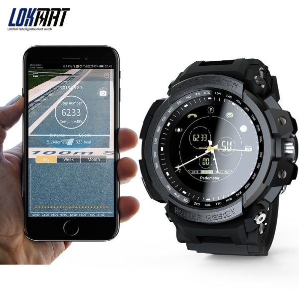 LOKMAT Sport Smart Watch Professional 5ATM Waterproof Bluetooth Call Reminder Digital Men Clock SmartWatch For ios and Android - Image 5