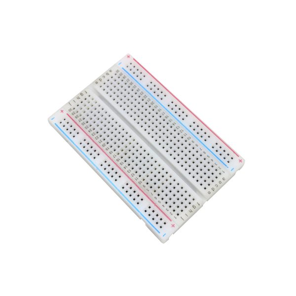 High Quality Breadboard 400-Hole Breadboard Electronic Test Board Solderless Breadboard Splicable Solderless Breadboard Test Circuit Board Experiment Board With Jumpers - Image 3