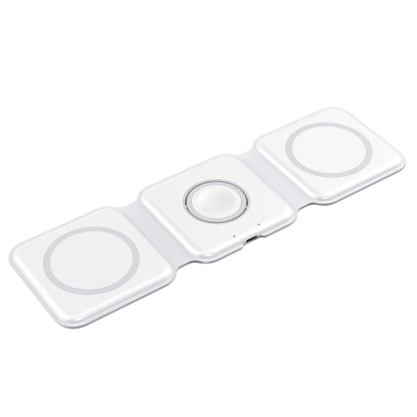 Magsafe15W Fast Charging Wireless Charging Three-In-One Folding Magnetic Wireless Charger For Apple Headset Watch - Image 8