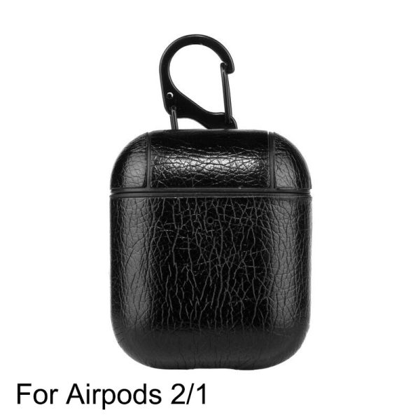 PU Leather Case for Airpods Pro Luxury Protective Cover with Anti-lost Buckle for Air Pods Pro 3 Headphone Earpods Fundas - Image 4