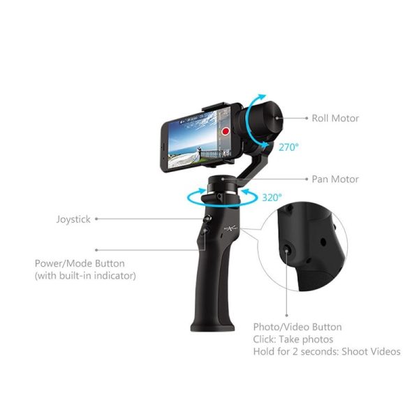 Beyondsky Eyemind Smartphone Handheld Gimbal 3-Axis Stabilizer - Image 3