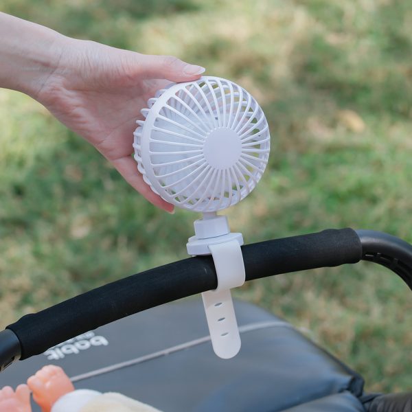 Stroller Fan Portable Small Children's Fan Student Dormitory USB Wrist Fan - Image 3