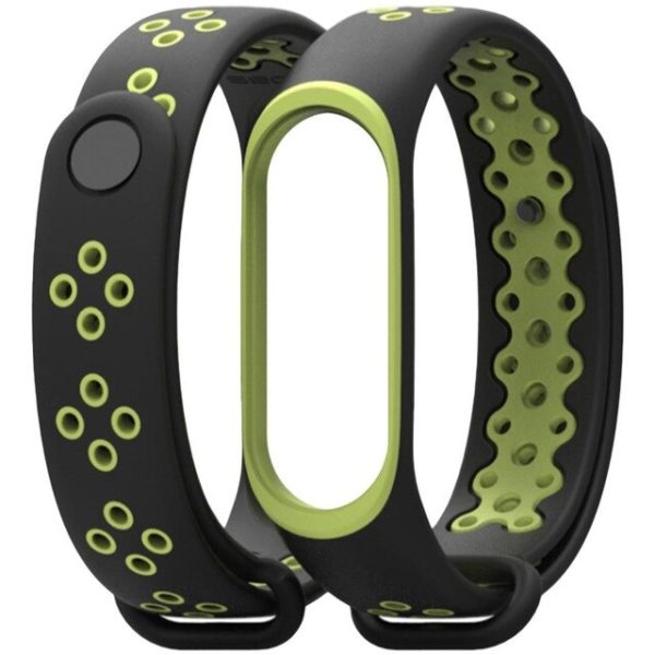 New Fashion Wild Bracelet Sports Version Fashion Anti-lost Two-color Replacement Strap For Millet Bracelet 3 Wristband - Image 7