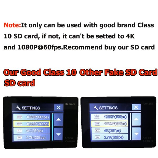 Original EKEN Action Camera eken H9 Ultra HD 4K WiFi Remote Control Sports Video Camcorder DVR DV go Waterproof pro Camera - Image 4