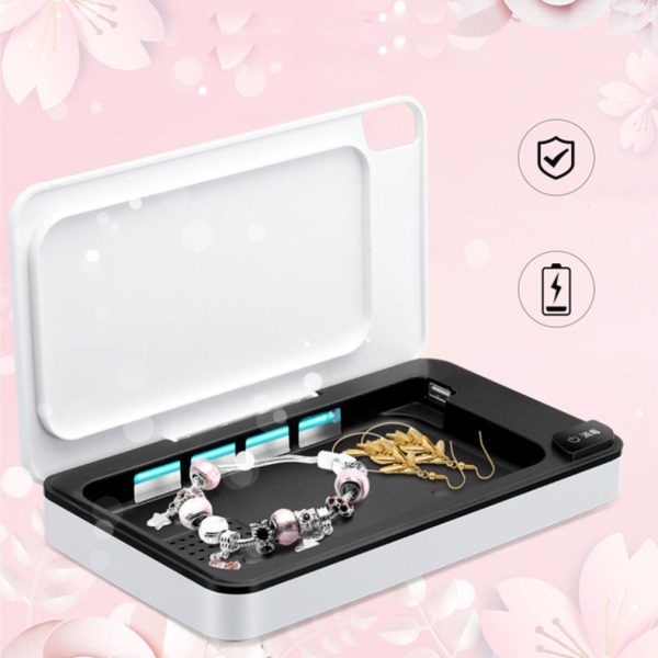 Portable Uv Sterilizer Box Mobile Phone Sanitizer Case For Phone Mice Toothbrush Mask Sterilization Box 1 Set - Image 2