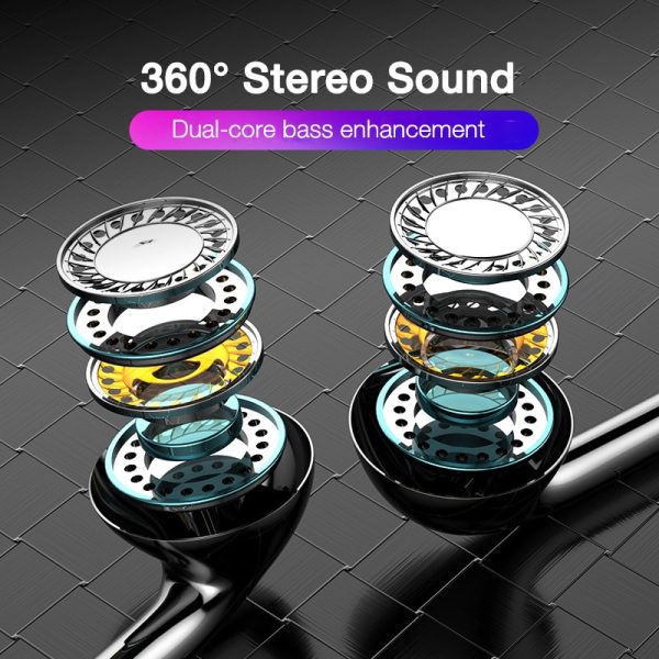 3.5mm Wired Headphones With Bass Earbuds Stereo Earphone Music Sport Gaming Headset With mic For Xiaomi IPhone 11 Earphones - Image 4
