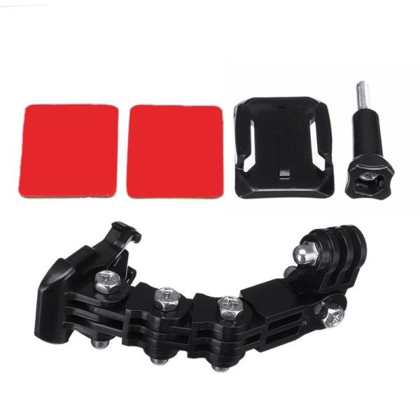 Motorcycle Helmet Mount Curved Adhesive Arm For Xiaomi yi 4K Gopro Hero 8 7 6 5 4 SJCAM sj4000 Eken H9 Action Camera Accessories - Image 4