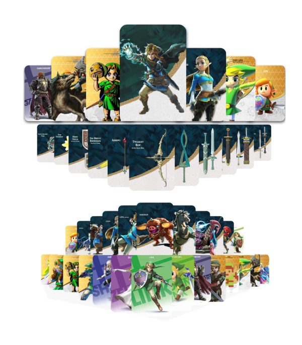 38pcs NFC introduction Zelda Legend Kingdom Tears amiibo Kingdom Tears amiibo Card - Image 3