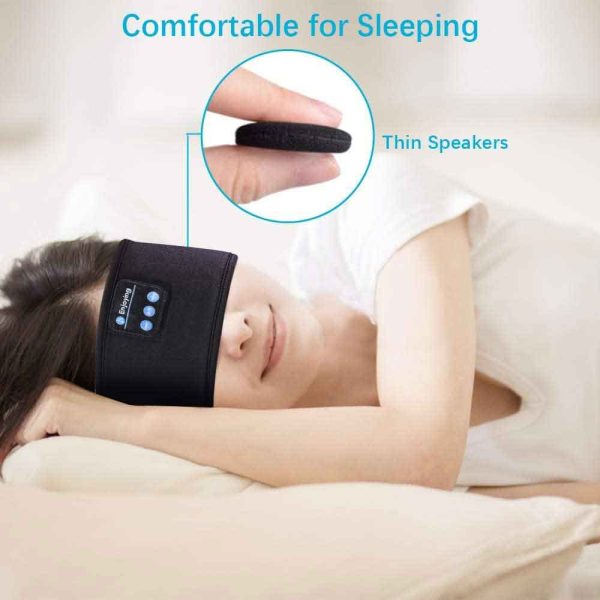 Sleep Headphones Bluetooth Headband,Upgrage Soft Sleeping Wireless Music Sleeping Headsets Perfect - Image 3
