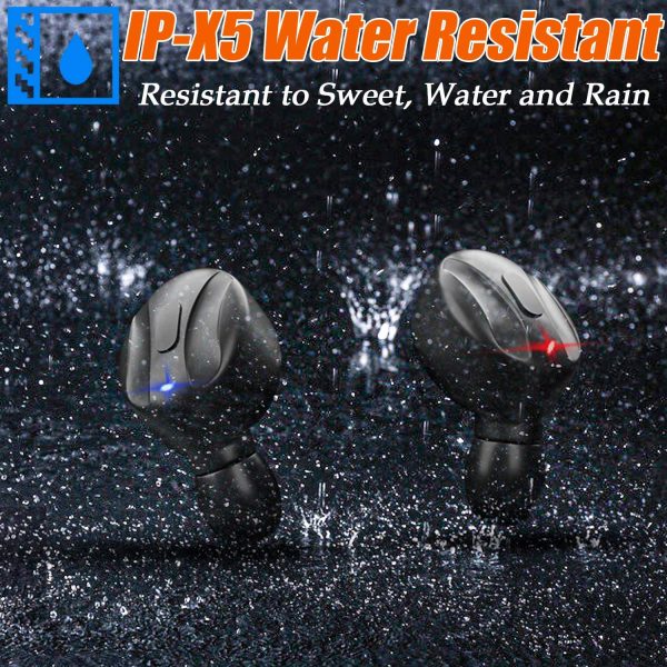 Bluetooth V5.0 Earphones TWS True Wireless Headphones In-Ear Earbuds Waterproof Mini Headsets HiFI Stereo Sports Earpiece - Image 4