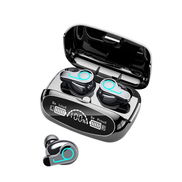 M10M30 Bluetooth Headset High-Capacity Wireless Private Model TWS New F9 Smiley Face Binaural 5.1 Noise Cancellation - Image 12