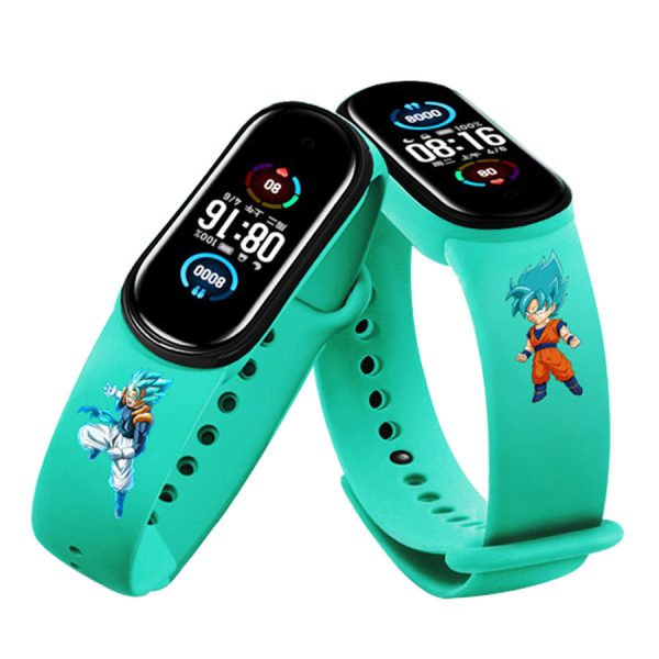 Silicone Bracelet For Xiaomi Mi Band 5 for miband 5 4 3 strap print Wrist Band for xiaomi miband 4 3 bracelet  Accessories - Image 9