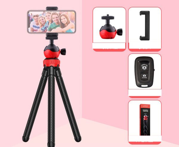 Octopus Tripod Douyin Kuaishou Live Mobile Phone Stand SLR Camera Photography Floor Tripod - Image 6