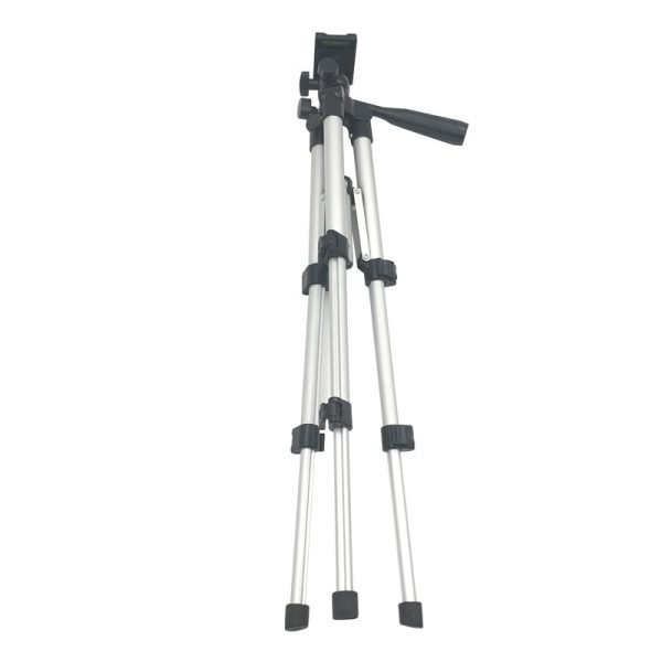 Professional Foldable Camera Tripod Holder Stand Screw 360 Degree Fluid Head Tripod Stabilizer Aluminum with Phone Holder - Image 6