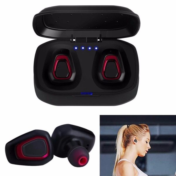 A7 TWS Wireless Bluetooth Headset Stereo Handfree Sports Bluetooth Earphone With Charging Box For iphone Android PK X2T i7/i7s - Image 3