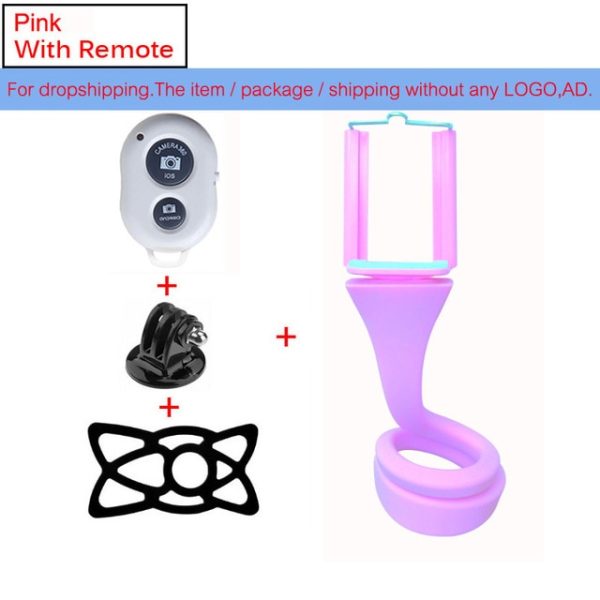 Flexible selfie stick monopod wireless Bluetooth tripod monkey holder for GoPro iPhone camera phone car bicycle universal - Image 7