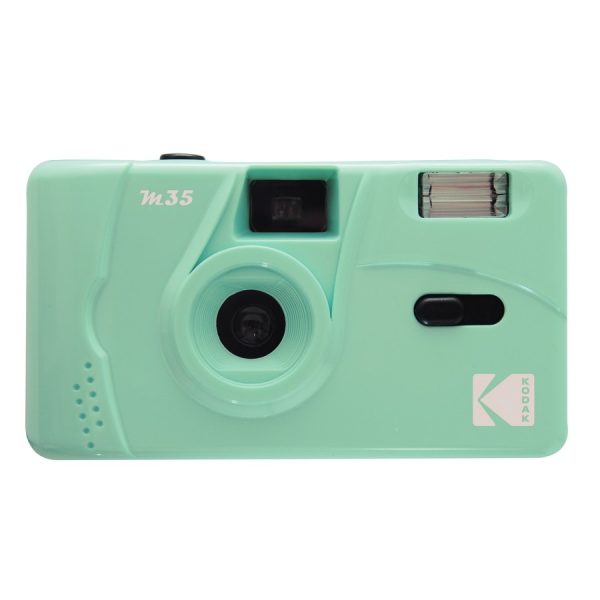 KODAK Vintage Retro M35 / M38 35mm Reusable Film Camera Sky Blue/ Yellow / Mint Green / Pink / Red / Cobalt Blue - Image 4