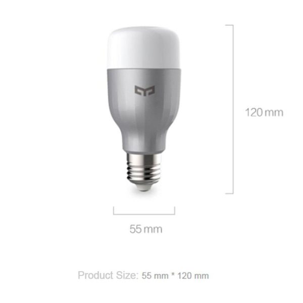Xiaomi Mijia Yeelight Intelligent LED Bulb WIFI Light 8W Colourful Lamp - Image 4