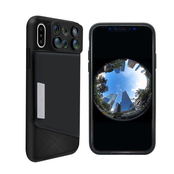 Camera Lens Phone Case for iPhone XR XS Max Fisheye Wide Angle Macro Lens Phone Cover Mobile Phone Lensese Case Full Coverage - Image 4