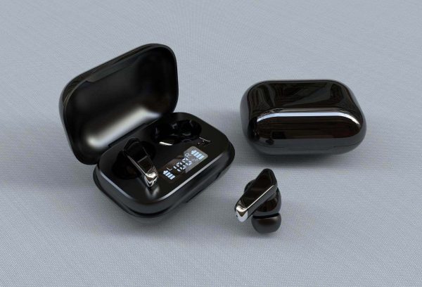 Bluetooth Headset TWS Wireless Headset 5.0 Half-In-Ear J70 Touch Wireless Sports Headset - Image 4