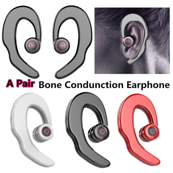 S2 Bluetooth Headphone Wireless Headset Bone Conduction Hook Earphone Sports earpiece With Mic for phone Music - Image 4