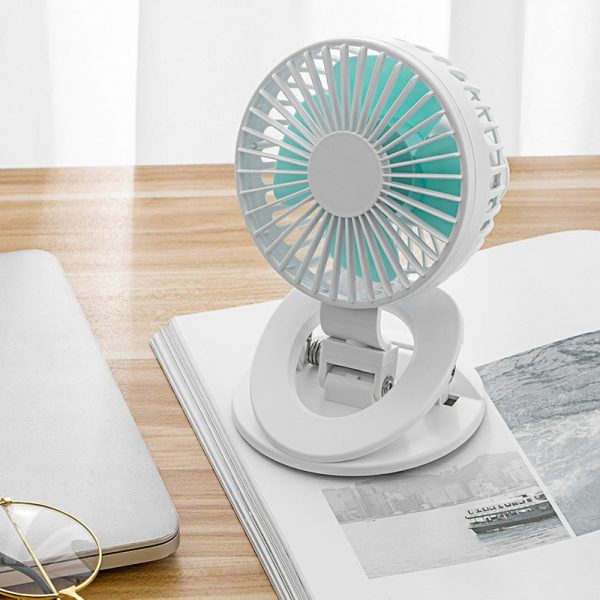 The New Clip Fan Mini Desktop USB Small Fan Dormitory Charging Car Home Gift Fan - Image 6