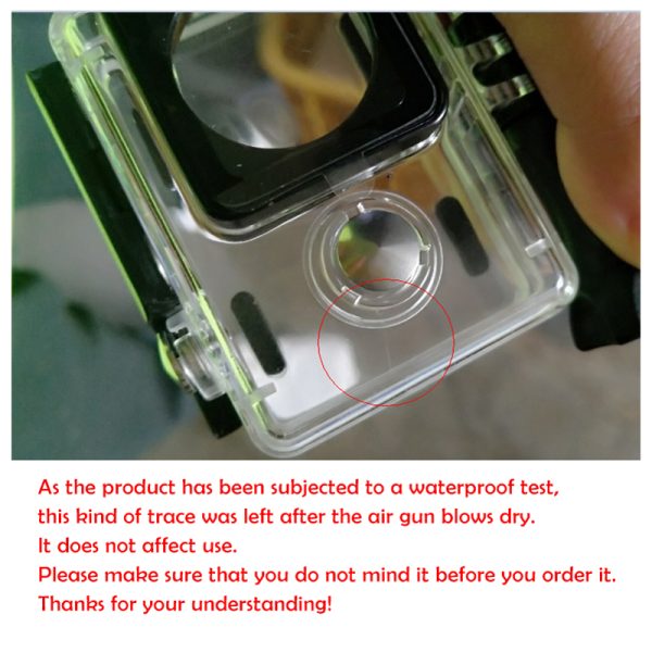 45M Underwater Diving Waterproof Case for Xiaomi Yi Sports Waterproof Box for Xiaomi yi Action camera Protective - Image 2