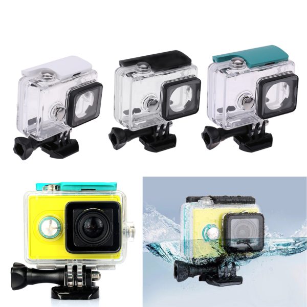45M Underwater Diving Waterproof Case for Xiaomi Yi Sports Waterproof Box for Xiaomi yi Action camera Protective - Image 3